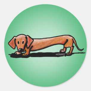 Stickers Little Red Doxie