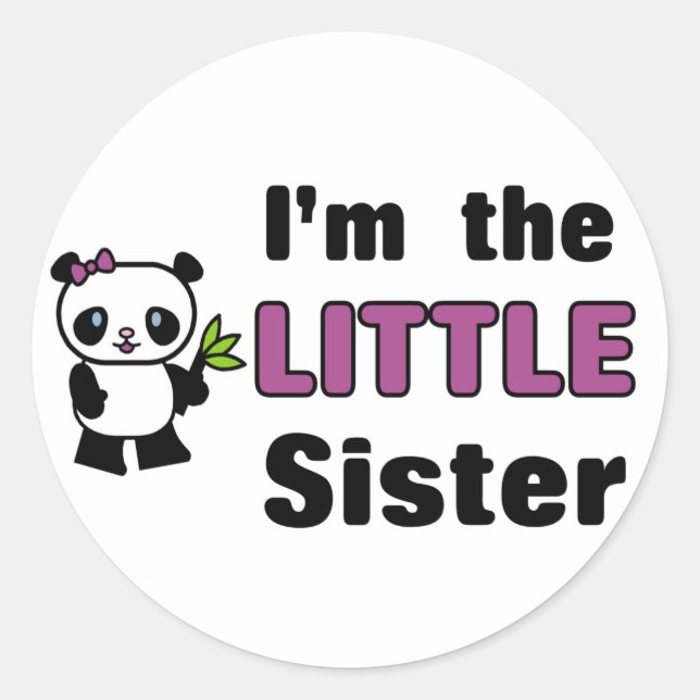 stickers Little Sister (Devant)