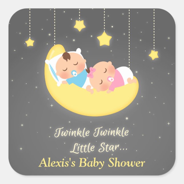 Stickers Little Star Twins Twins (Devant)