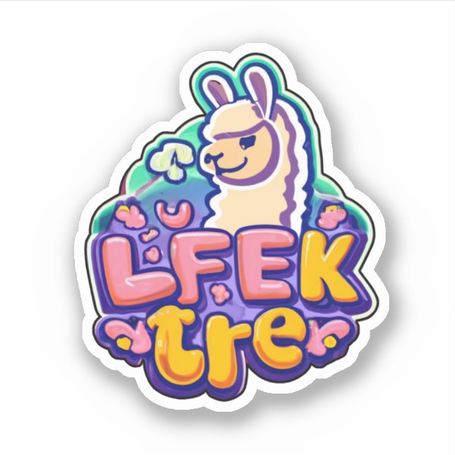Stickers Llama pour chaque occasion Boutique maint (Devant)