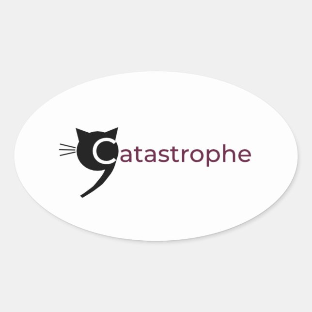 Stickers Logo Catastrophe (Devant)