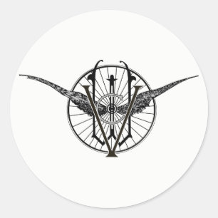 Stickers Logo Club Roue Vermont