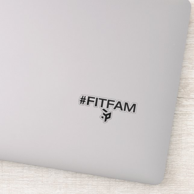 STICKERS LOGO FITFAM (Détail)