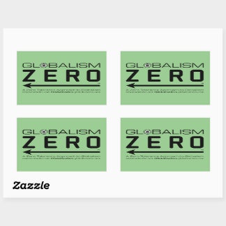 Stickers Logo Globalism Zero™ Black Line