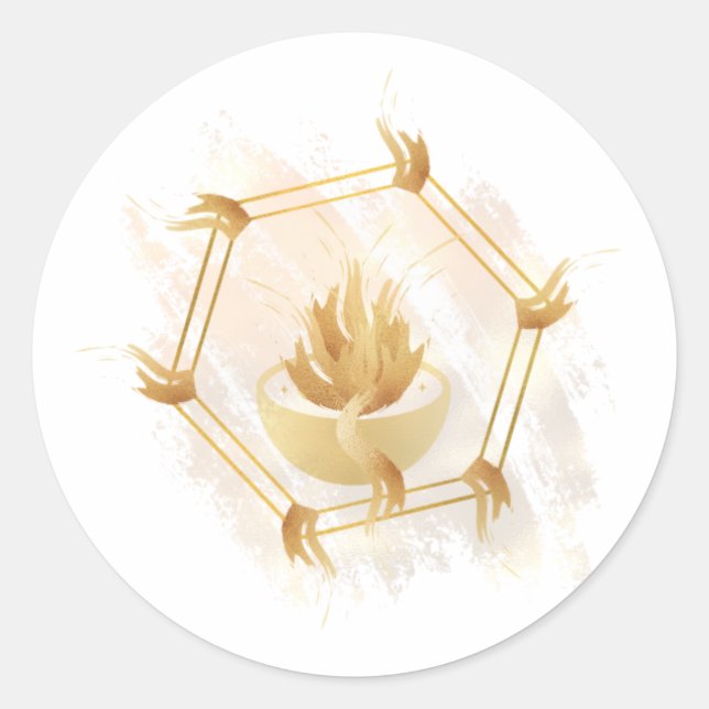 Stickers Logo Matin Glory Encr (Devant)