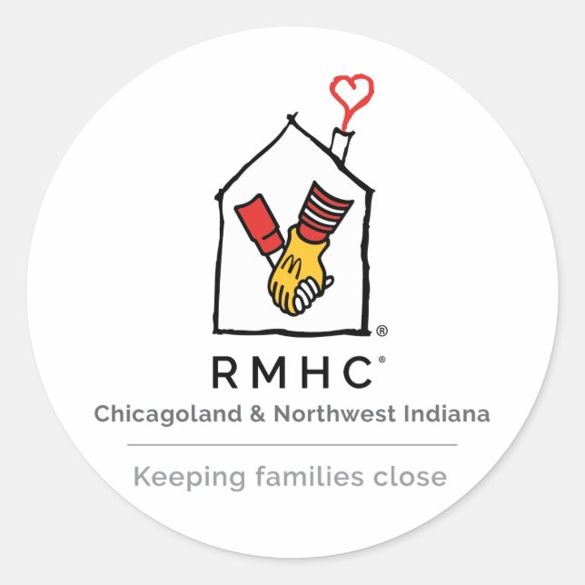 Stickers Logo RMHC-CNI (Devant)