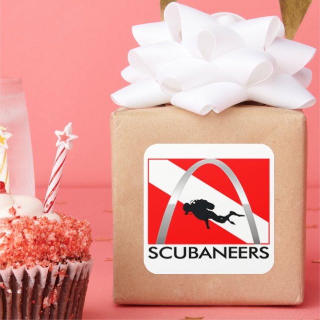 Stickers Logo Scubaners (Fête)