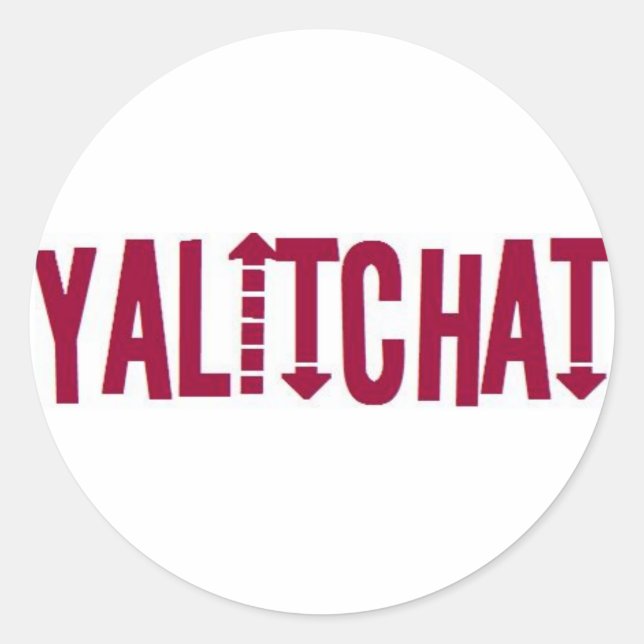 Stickers Logo YALITCHAT (Devant)