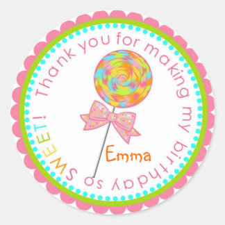 Stickers Lollipop Swirl