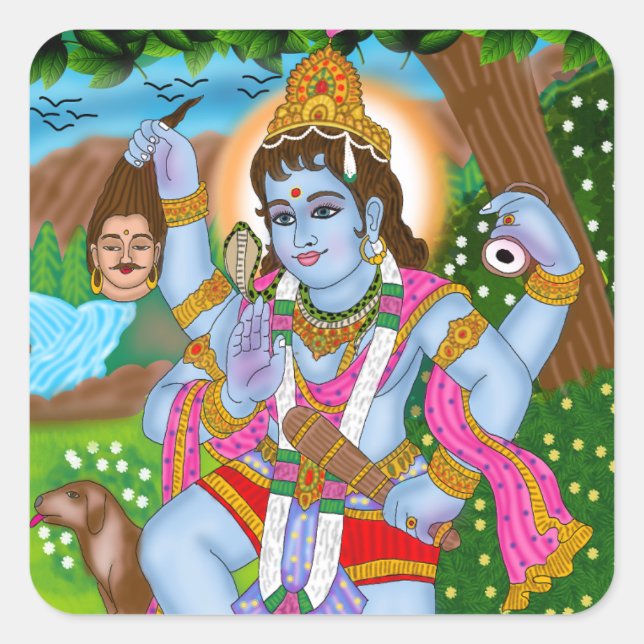 Stickers Lord Bhairava (Devant)