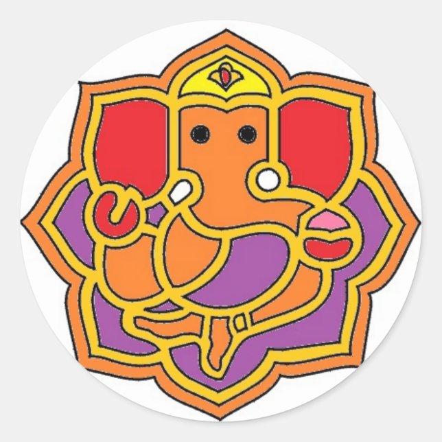 Stickers Lord Ganesha (Devant)
