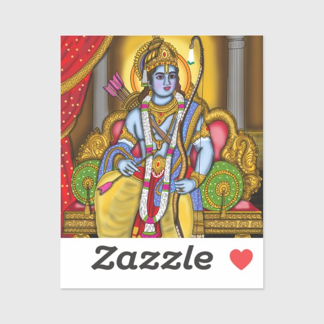 Stickers Lord Rama (Feuille)