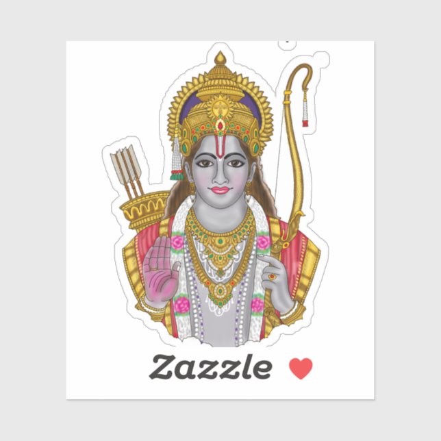 Stickers Lord Rama (Feuille)