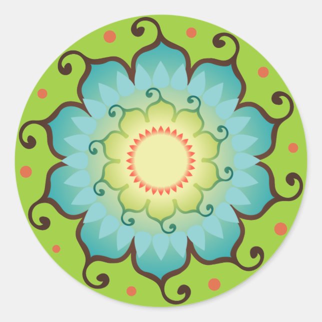 Stickers Lotus Radiant (Devant)