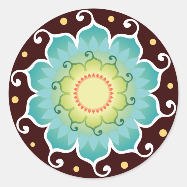 Stickers Lotus Radiant (Devant)