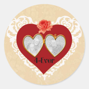 Stickers Love 4 Ever Locket