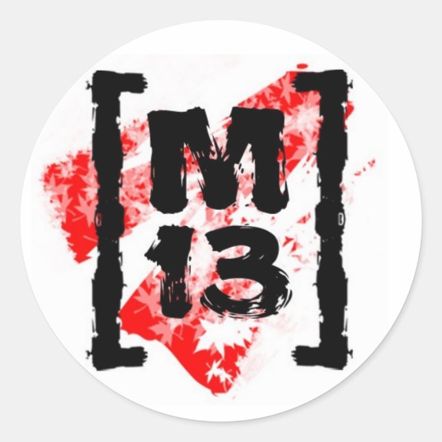 Stickers M13 (Devant)