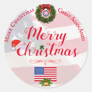 Stickers Maga Christmas/Rendre Noël magnifique
