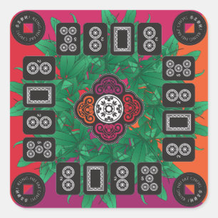 Stickers Mah Jongg Money Tree 2025