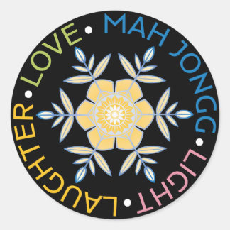 Stickers Mah Jongg Snowflakes