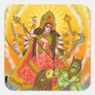 Stickers Mahishasur Mardini Durga
