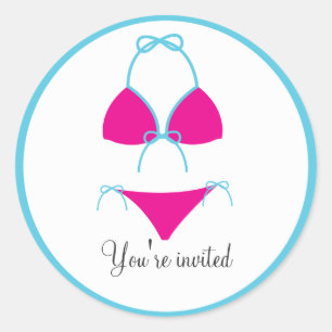 Stickers maillot de bain