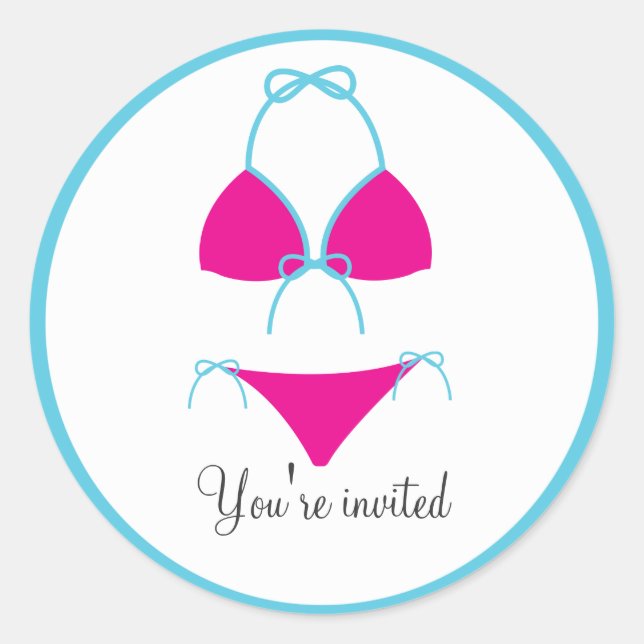 Stickers maillot de bain (Devant)