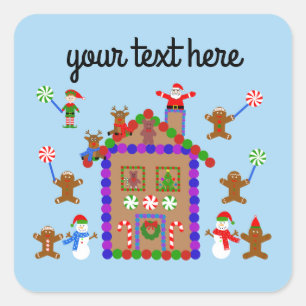 Stickers Maison en pain d'épices #2