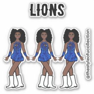 Stickers Majorette / Danseuse Sapphire Lion A