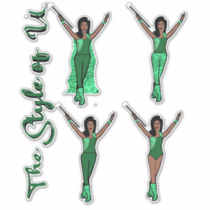 Stickers Majorette Sparkle (Apple 2)