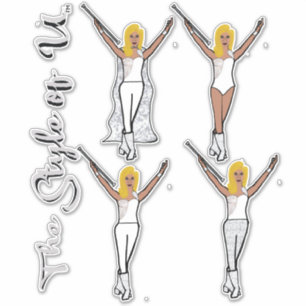 Stickers Majorette Sparkle (Iced 3)