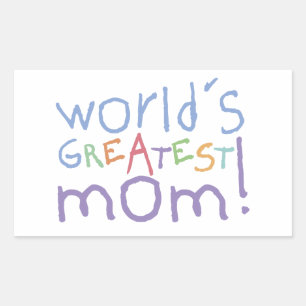 Stickers Maman les plus grands du monde