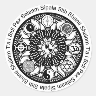 Stickers Mandala iPeace