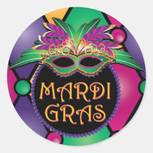 Stickers Mardi Gras Celebration !