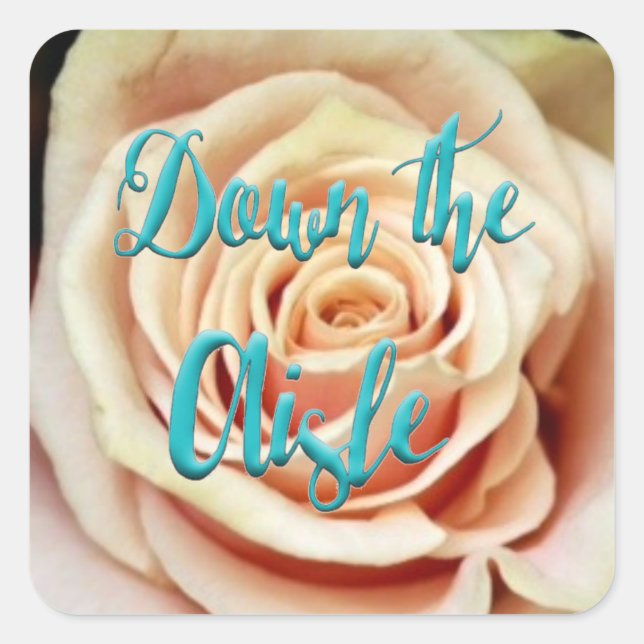 Stickers Mariage Aisle (Devant)