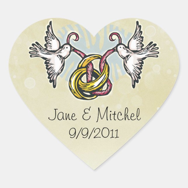 Stickers mariage Bells (Devant)