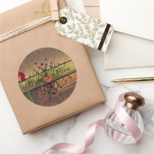 Stickers Mariage coucher de soleil élégant