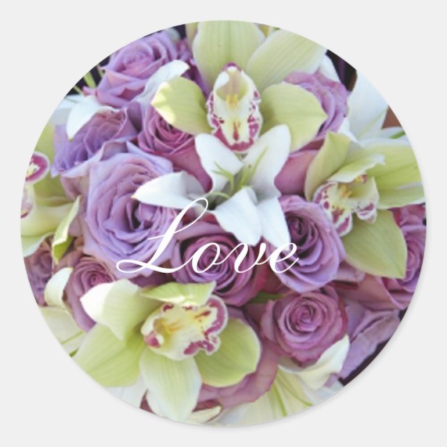 Stickers Mariage d'amour (Devant)