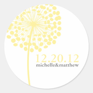 Stickers Mariage Dandelion