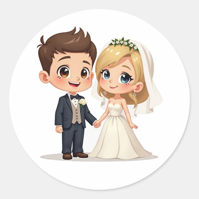 Stickers Mariage de charme (Devant)