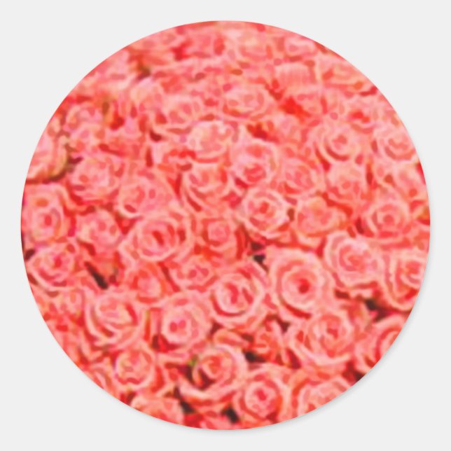 Stickers Mariage d'enveloppe de corail (Devant)