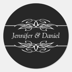 Stickers mariage Enveloppe Sceller Mariage Et Sall