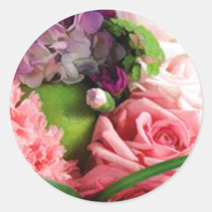 Stickers Mariage floral