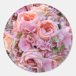 Stickers Mariage Floral Rose