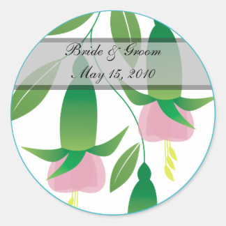 Stickers Mariage Fuchsia