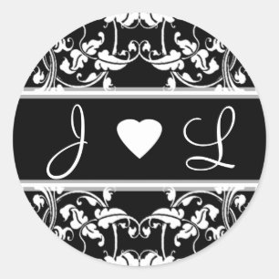 Stickers Mariage Initiales Mariage Et Salle