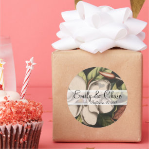 Stickers Mariage Magnolia vintage