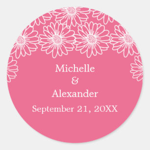 Stickers Mariage Marguerite