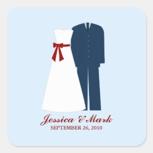 Stickers Mariage Militaire