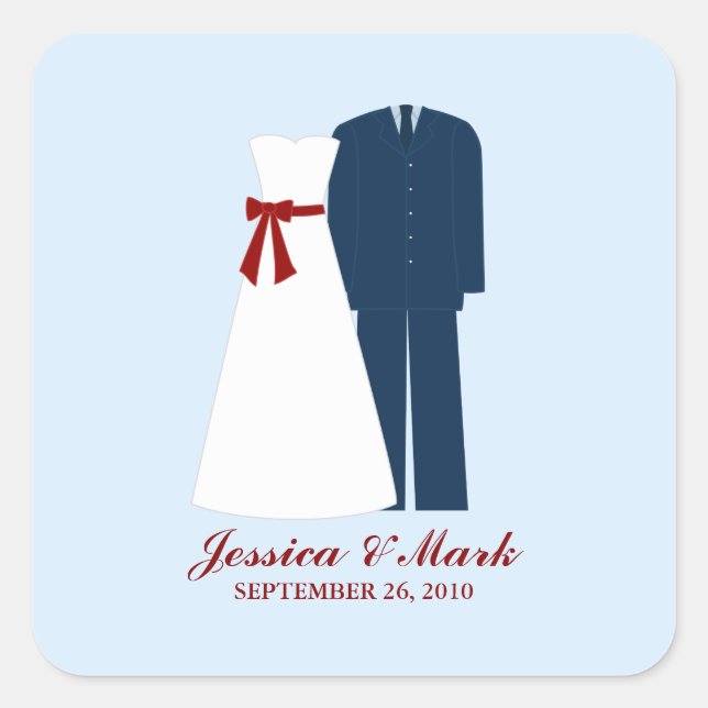 Stickers Mariage Militaire (Devant)